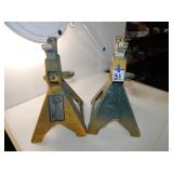 3 Ton Jack Stands-Yellow & Green