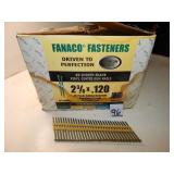 Box of Nail Gun Nails 2-3/8' x .120'