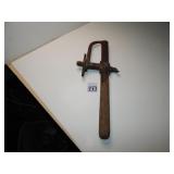 Crosscut Logging Saw Handle Vintage