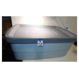 Blue Tote w/ Lid 16' x 21' x 8' NO SHIPPING