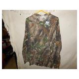 Long Sleeve Wrangler Camo Shirt Sz XL