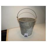Small Galvanized Bucket