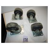 4ct Rubber Wheels On Casters