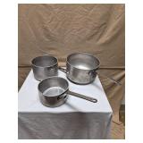 VINTAGE THERMALLOY COMMERCIAL ALUMINUM POTS