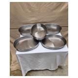 STAINLESS STEEL SERVER PLATTERS