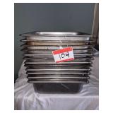 STAINLESS STEEL 6' 1/2 PANS