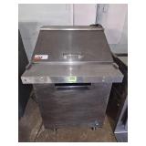 SS REFRIDGERATOR SINLE SECTION MEGA TOP PREP TABLE