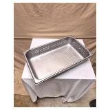 4' FULL STAINLESS STEEL PERFERATED PAN