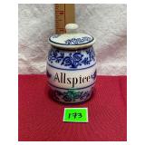 Vtg German Made Allspice Jar