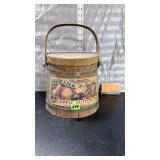 Vtg. Heinz Apple Butter Firkin ice bucket