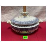Beautiful Antique Royal Worcester Serving Bowl