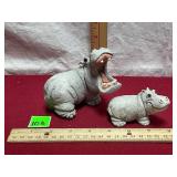 Stone Critters Hippopotamus by Miller