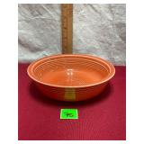 Homer Laughlin Fiesta Nappy Persimmon Bowl