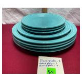 Homer Laughlin Fiesta Turquoise Set-see all pics