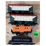 Vtg Model Train Cars