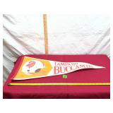 Vtg Tampa Bay Buccaneers Pennant Flag