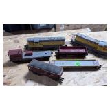 Vtg Union Pacific Model Train Locomotives