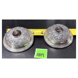 Weighted Sterling Candle Holders