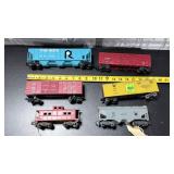 Vtg Model Train Freight Cars