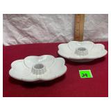 Vtg Frankoma 300 Candle Holder