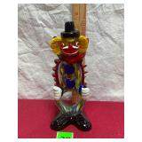 Vtg Murano Glass Clown