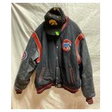 Vtg JH Design Chicago Cubs Reversible jacket