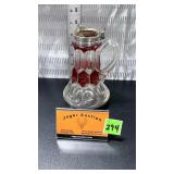 Vtg EAPG Kings Crown Syrup Pitcher