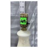 Vtg Milkglass Lamp by Mantle Lamp-not tested
