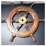 Nautical Ship Wheel Decor