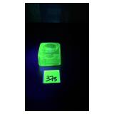 Green Vaseline/Uranium Glass Salt Cellar