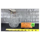 (Early American Pattern Glass) syrup pitcher
