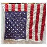 Vtg Lincoln Logs & US Flag