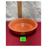 Homer Laughlin Fiesta Nappy Persimmon Bowl