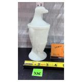 Antq USA CENTENNIAL OLD ABE EAGLE Milk Glass