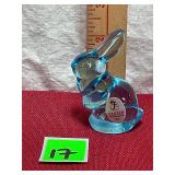 Fenton Blue Bunny