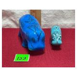 British Museum Blue Hippos ï¿½Williamï¿½