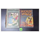 Vtg Kids Books-see pics for condition