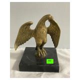 Vtg Brass Eagle Decor