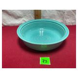 Homer Laughlin Fiesta Nappy Turquoise Bowl