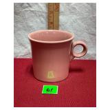 Fiesta Classic Ring Handle Rose Color Mug