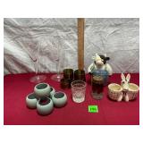 Napkin Ring holders&Ceramic Donkey Trinket Holder