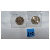 015 Harry S. Truman & Rutherford B. Hayes $1 coin