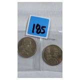 Sacagawea Golden & Presidential Dollar