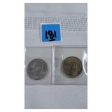 1979 SusanB.Anthony/ 2000 Sacagawea Golden Dollar