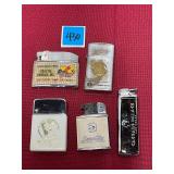 Vtg. Advertising lighters