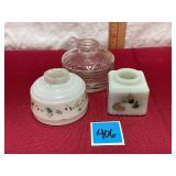 Vtg Assorted Inkwells