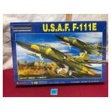 U.S.A.F. F-111E Model Kit NIB