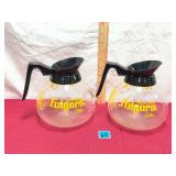 Vtg Folgers Mountain Grown Coffee Decanter