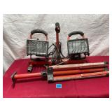 Portable halogen Work Lights
