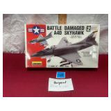Battle Damaged A4D Skyhawk Model Kit-unopened box